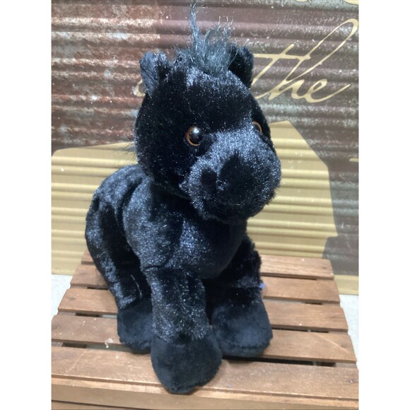 Webkinz Adopt A Pet By Gantz Black Stallion #HM145 Includes Sealed Code - Picture 2 of 13